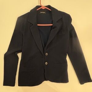 Repeat cashmere sweatshirt blazer